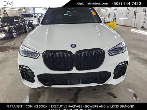 Used 2021 BMW X5 M50i w/ Executive Package AWD/4WD image 2