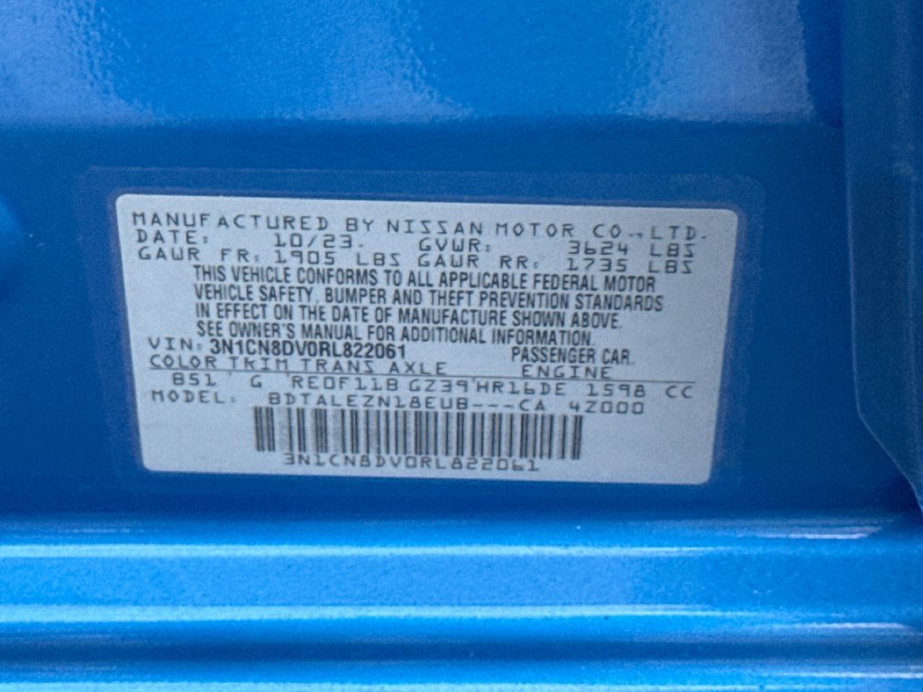Used 2024 Nissan Versa S FWD image 26