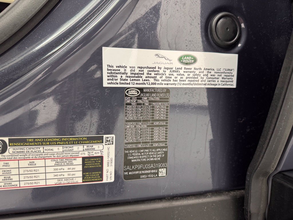 Used 2025 Land Rover Range Rover SE AWD/4WD image 37