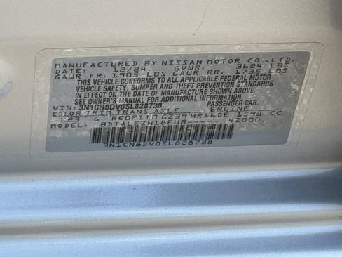 Certified 2025 Nissan Versa S w/ Trunk Package FWD image 34