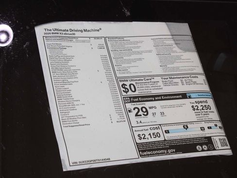 Used 2026 BMW X3 xDrive30 image 25