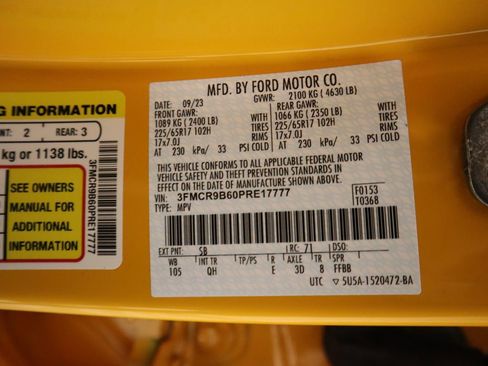 Used 2023 Ford Bronco Sport Big Bend w/ Convenience Package image 35