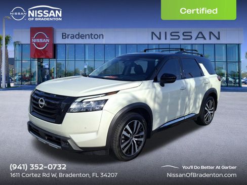 Certified 2023 Nissan Pathfinder Platinum AWD/4WD image 1