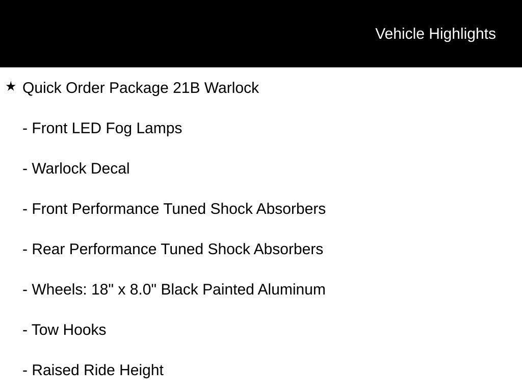 New 2026 RAM 1500 Warlock AWD/4WD image 16