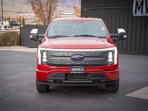 Used 2022 Ford F150 Lightning Lariat w/ Max Trailer Tow Package image 2