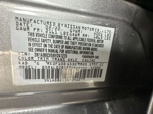 Used 2022 Nissan Sentra SV FWD image 29