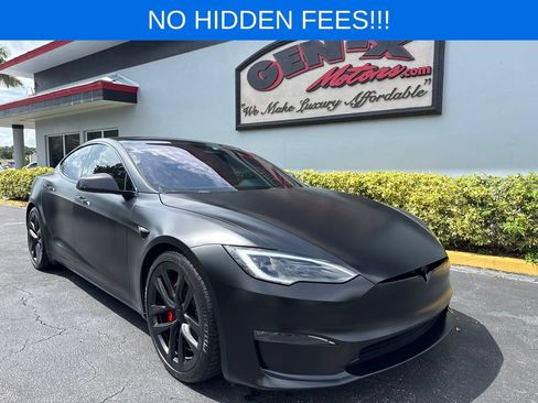 Used 2023 Tesla Model S Plaid AWD/4WD image 1
