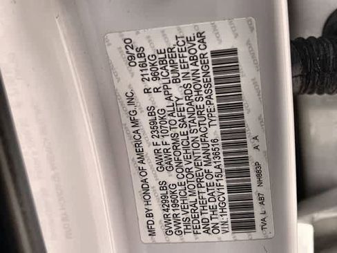 Used 2020 Honda Accord LX image 22