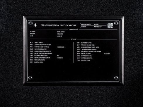 Certified 2017 Ferrari 488 Spider image 58