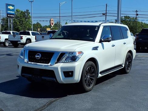 Used 2019 Nissan Armada Platinum w/ Captain's Chairs Package AWD/4WD image 5