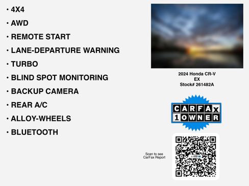 Certified 2024 Honda CR-V EX image 7