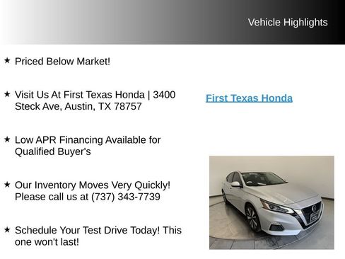 Used 2022 Nissan Altima 2.5 SV FWD image 10