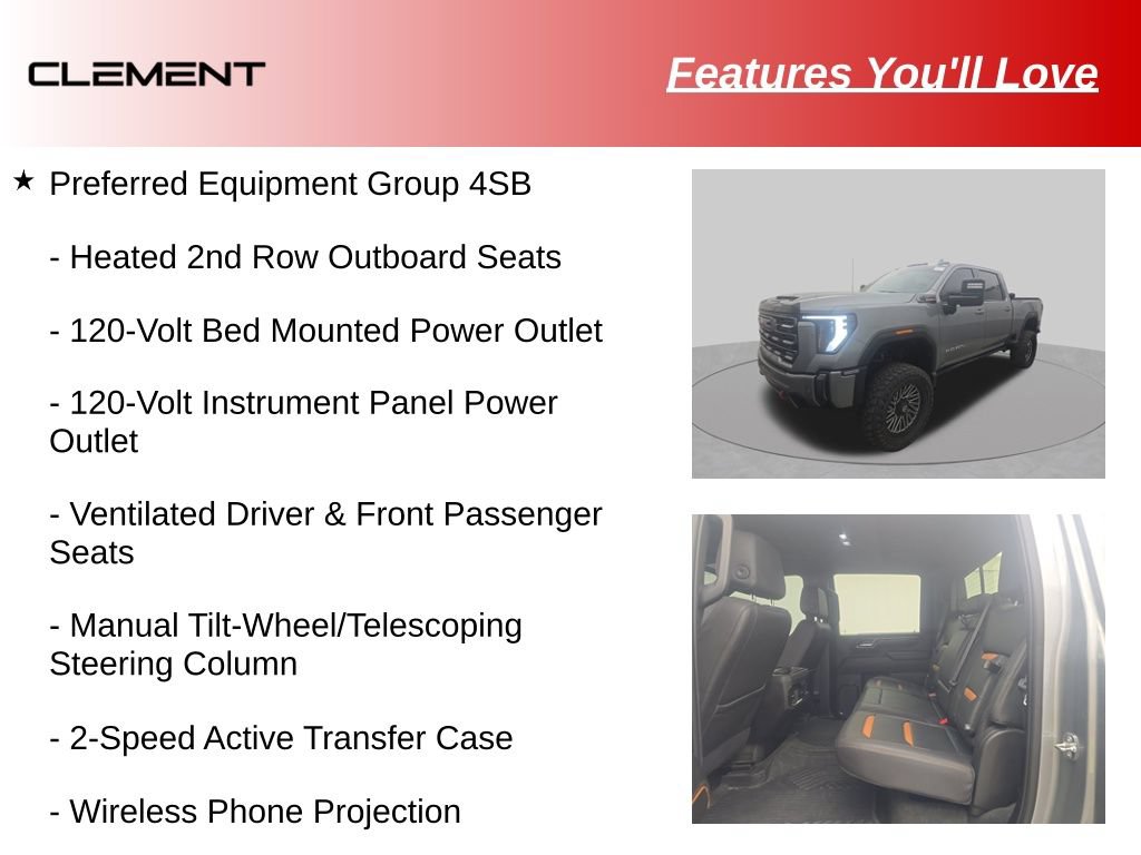 Used 2024 GMC Sierra 2500 AT4 w/ AT4 Premium Plus Package AWD/4WD image 11