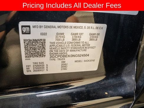 Used 2022 Chevrolet Silverado 1500 Custom AWD/4WD image 19