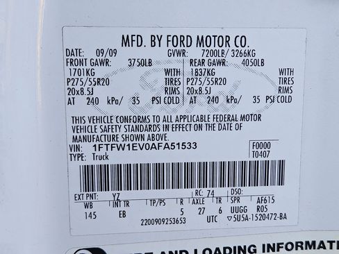 Used 2010 Ford F150 Lariat image 34