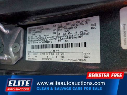 Used 2019 Ford Escape SE image 26