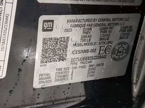 Used 2025 GMC Sierra 1500 AT4 w/ AT4 Preferred Package image 41