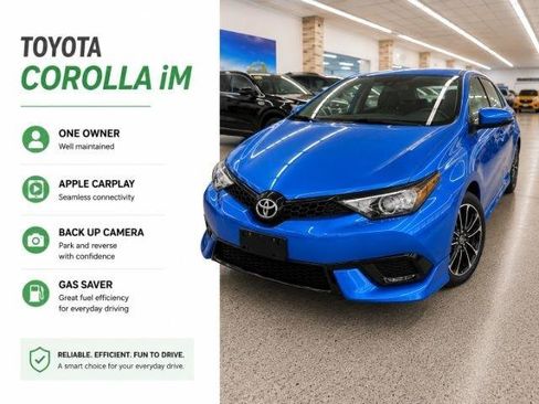 Used 2017 Toyota Corolla iM w/ All-Weather Mat Package FWD image 1
