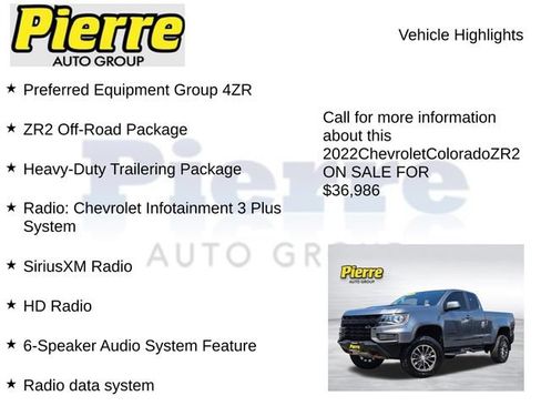 Used 2022 Chevrolet Colorado ZR2 AWD/4WD image 7