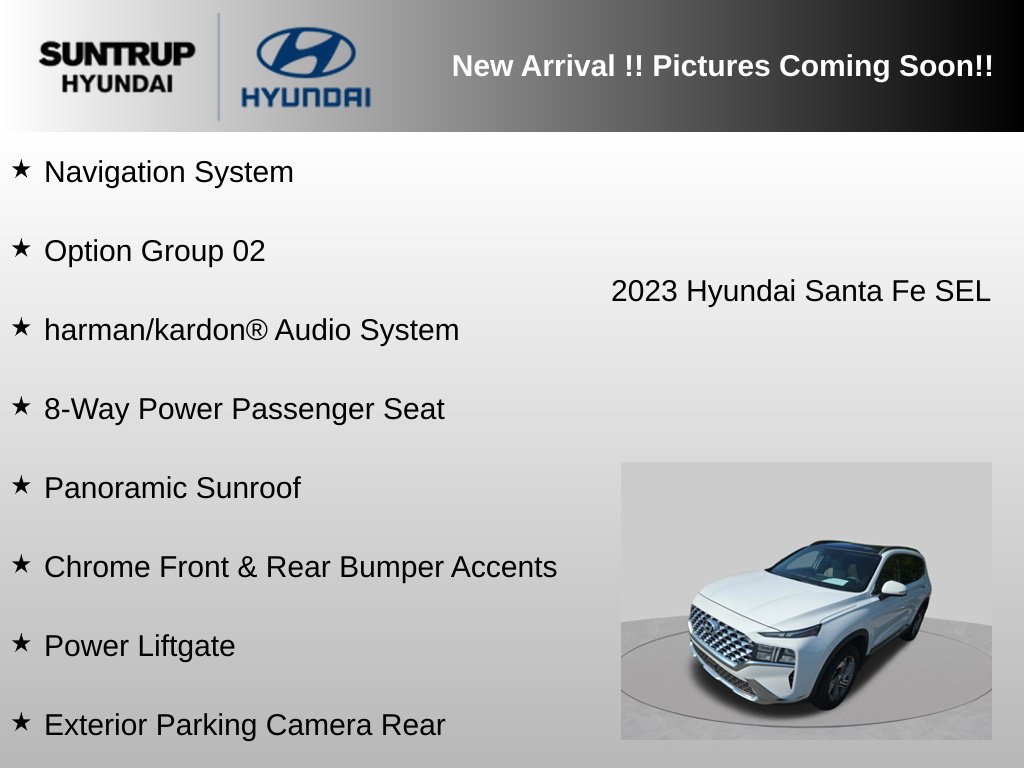 Used 2023 Hyundai Santa Fe SEL w/ Premium Package AWD/4WD image 6