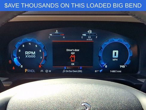 Used 2025 Ford Bronco Sport Big Bend w/ Convenience Package AWD/4WD image 19