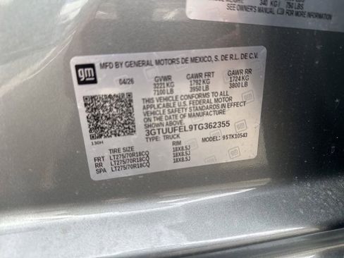 New 2026 GMC Sierra 1500 AT4X AWD/4WD image 26