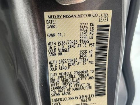 Used 2022 Nissan Frontier S RWD image 66