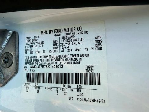 Used 2019 Ford Transit Connect XL w/ CNG/LPG Engine Prep Package FWD image 37