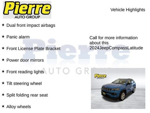 Used 2024 Jeep Compass Latitude AWD/4WD image 14