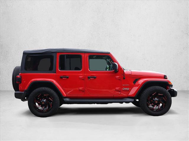 Used 2021 Jeep Wrangler Unlimited Sahara w/ Safety Group AWD/4WD image 4