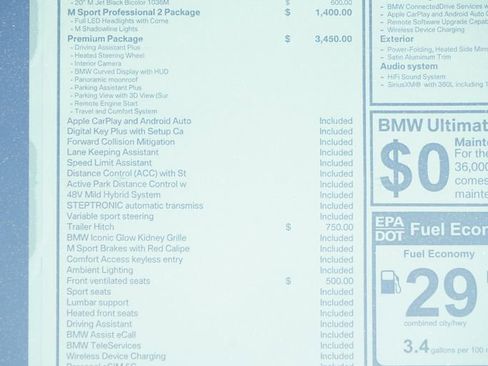 New 2026 BMW X3 xDrive30 w/ Premium Package image 8