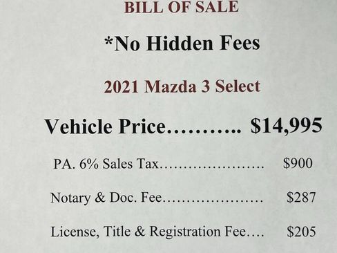 Used 2021 MAZDA MAZDA3 s FWD image 2