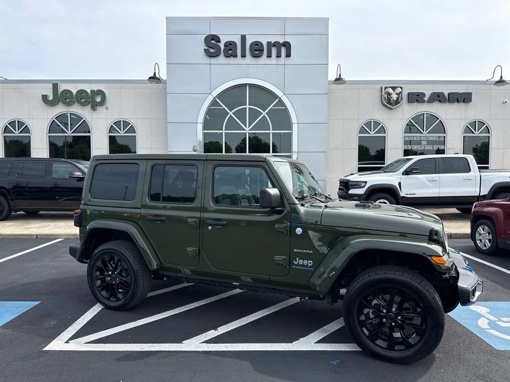 Used 2024 Jeep Wrangler Unlimited Sahara w/ Safety Group AWD/4WD image 1