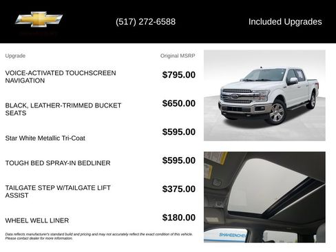 Used 2020 Ford F150 Lariat w/ Equipment Group 502A Luxury AWD/4WD image 6