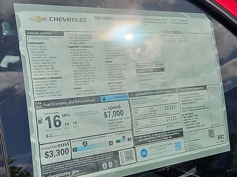 New 2025 Chevrolet Suburban Premier AWD/4WD image 20