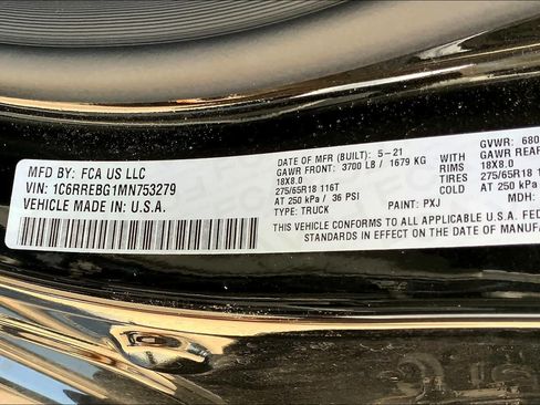 Used 2021 RAM 1500 Lone Star RWD image 33