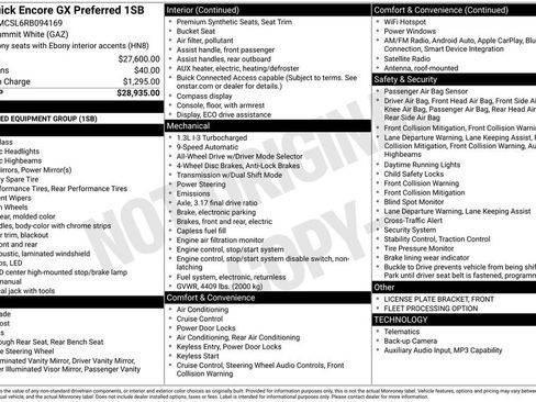 Used 2024 Buick Encore GX Preferred image 19