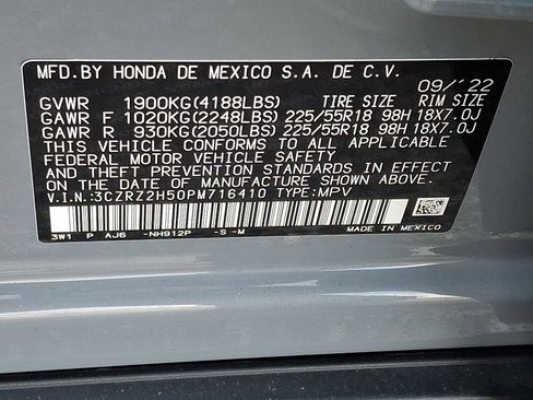 Certified 2023 Honda HR-V Sport image 27