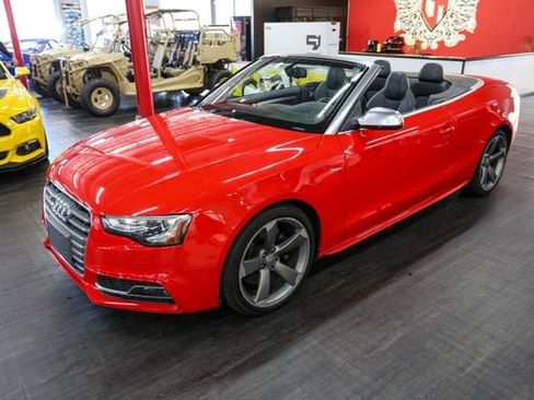 Used 2017 Audi S5 3.0T Cabriolet w/ Technology Package AWD/4WD image 2