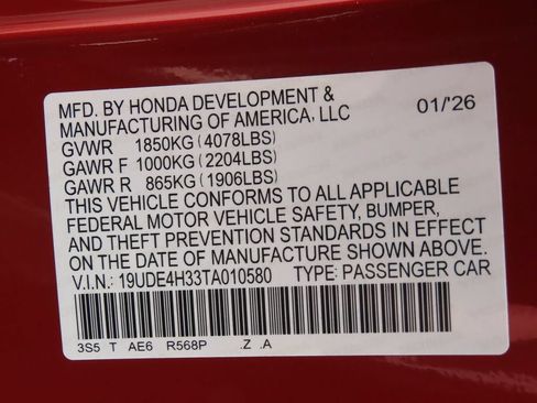 Used 2026 Acura Integra A-Spec FWD image 32