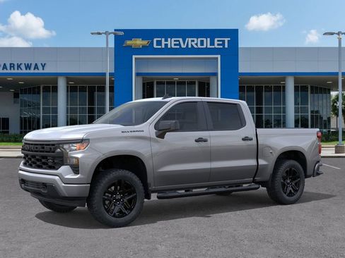 New 2026 Chevrolet Silverado 1500 Custom w/ Turbomax Blackout Package image 2