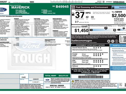 Used 2024 Ford Maverick Lariat image 4