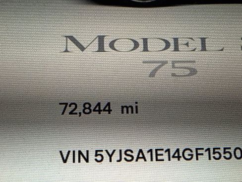 Used 2016 Tesla Model S 75 RWD image 8