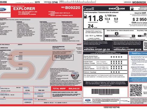 Used 2021 Ford Explorer ST w/ ST Street Pack AWD/4WD image 36