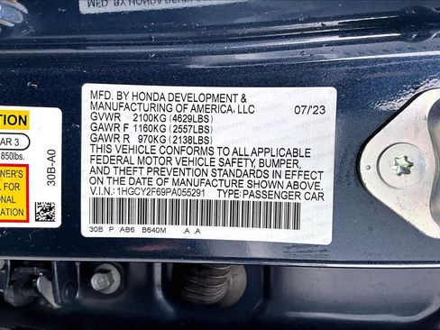 Used 2023 Honda Accord EX-L image 34