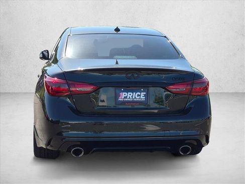Used 2023 INFINITI Q50 Red Sport 400 w/ Black Opal Edition RWD image 7