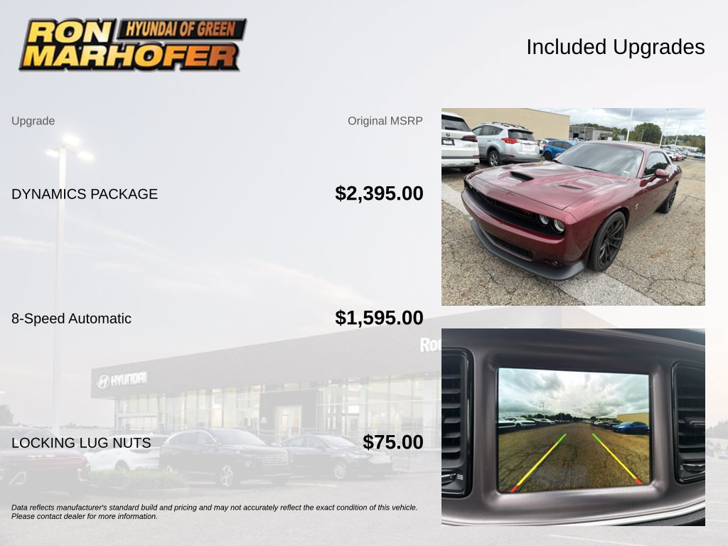 Used 2021 Dodge Challenger R/T Scat Pack w/ Dynamics Package RWD image 6