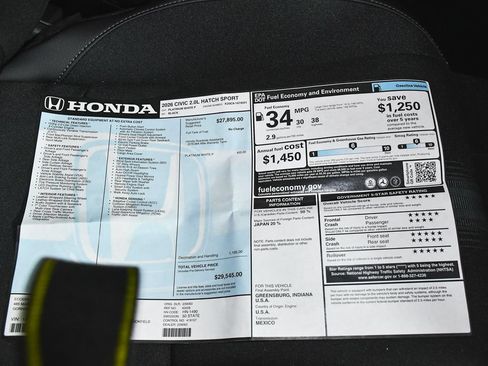 Used 2026 Honda Civic Sport image 48