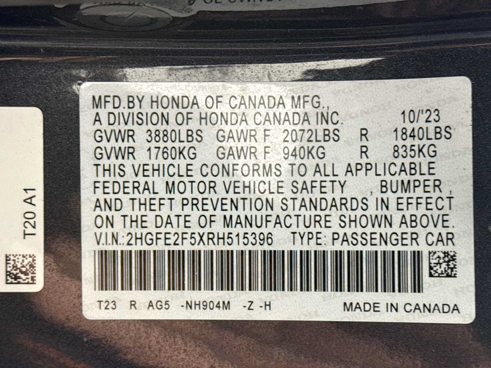 Used 2024 Honda Civic Sport image 29
