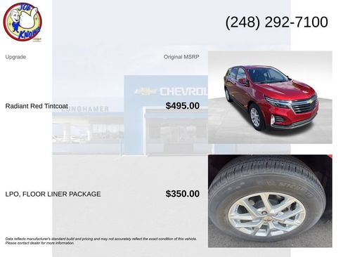 Used 2024 Chevrolet Equinox LT w/ LPO, Floor Liner Package FWD image 5